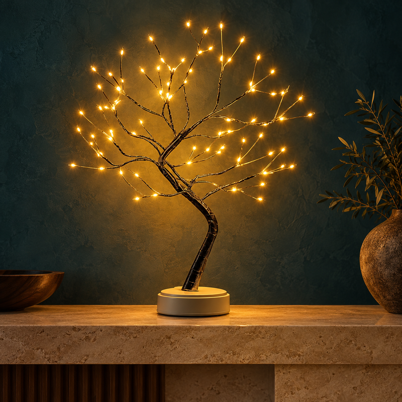 Formbarer Dekobaum mit 108 LEDs