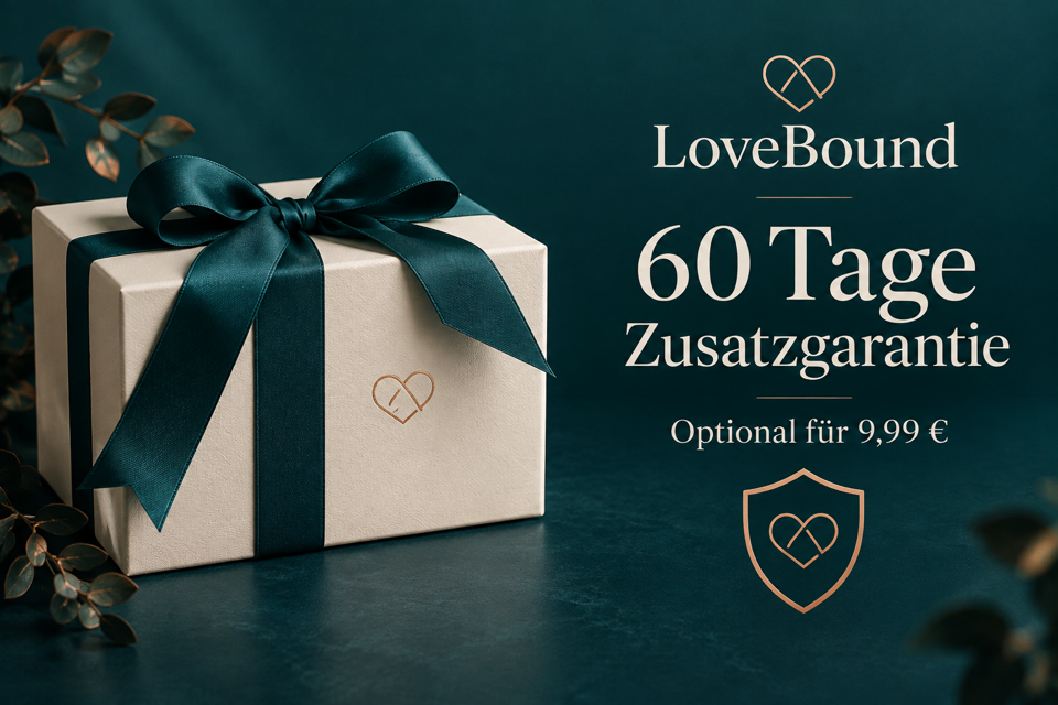 LoveBound Zusatzgarantie für ein personalisiertes Geschenk